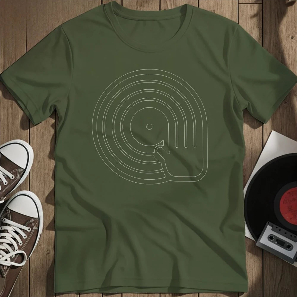 Dj T-Shirt - Military Green