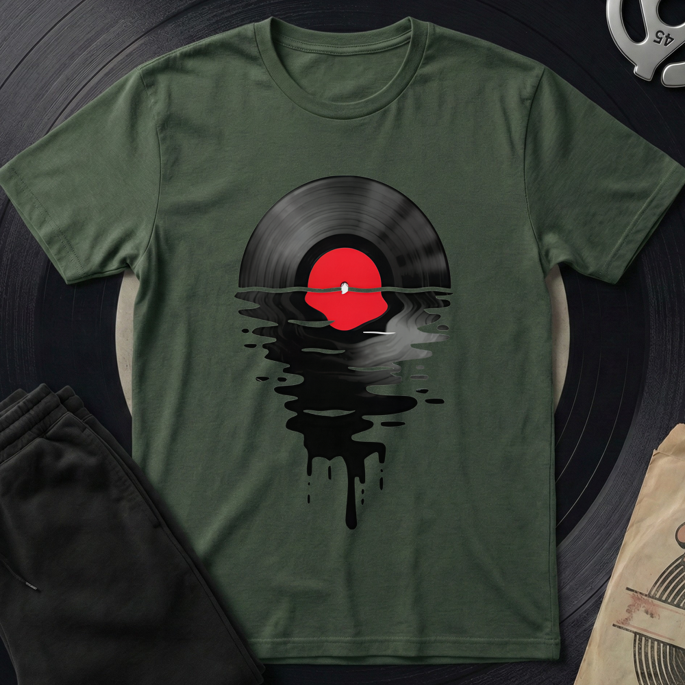 Hot Vinyl T-Shirt - Military Green