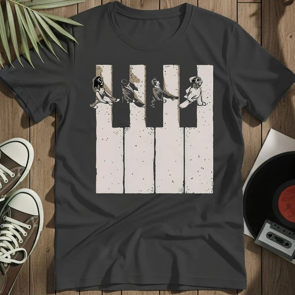 Piano T-Shirt - Black