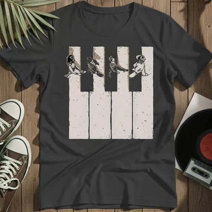 Piano T-Shirt - Black