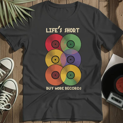 Life's Short T-Shirt - Black