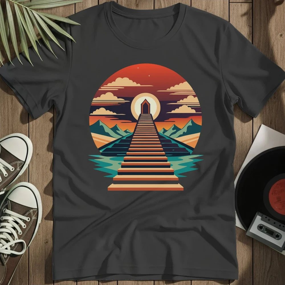 A Stairway To Heaven T-Shirt - Black
