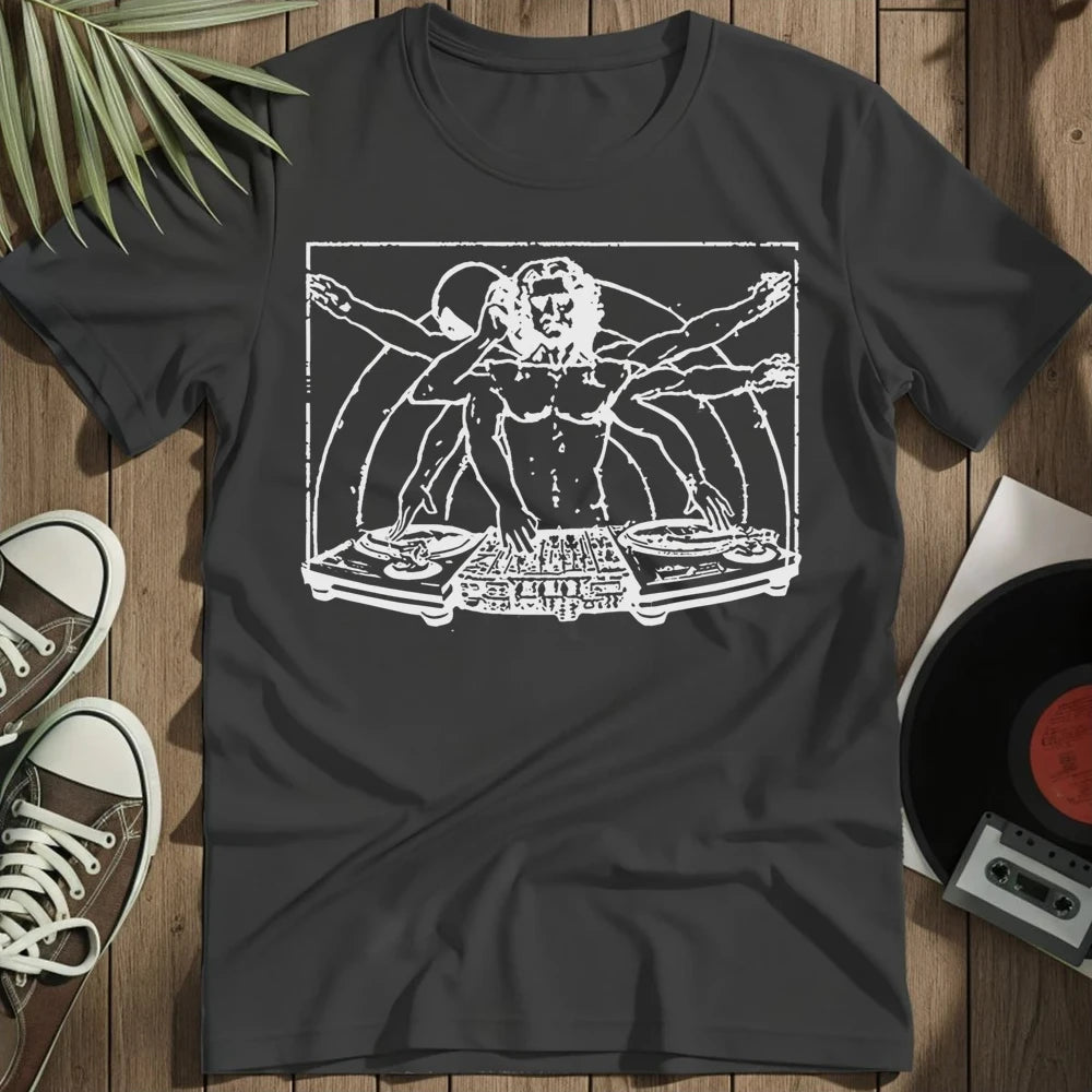 Davinci Dj T-Shirt - Black