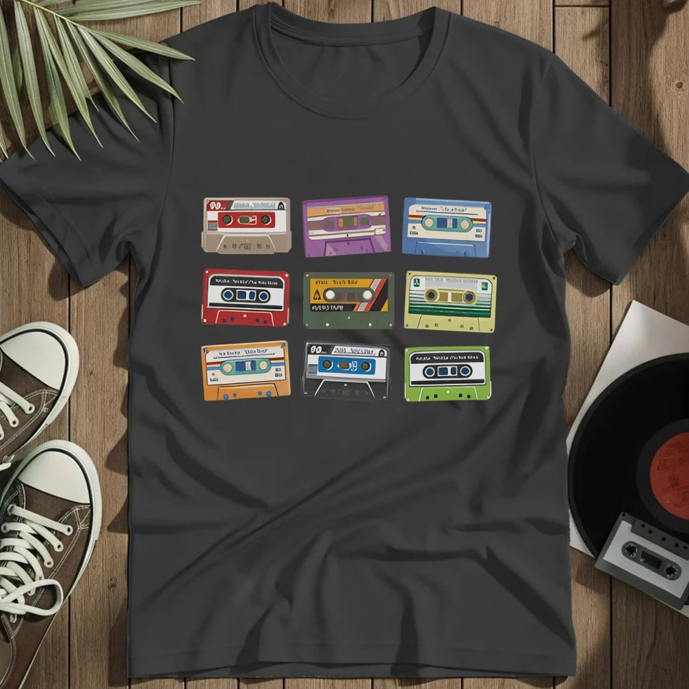 9 Times Oldskool T-Shirt - Black