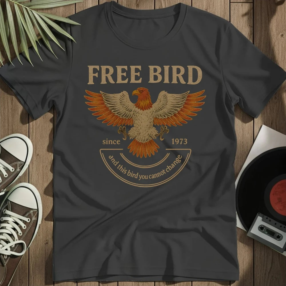 Free Bird T-Shirt - Black