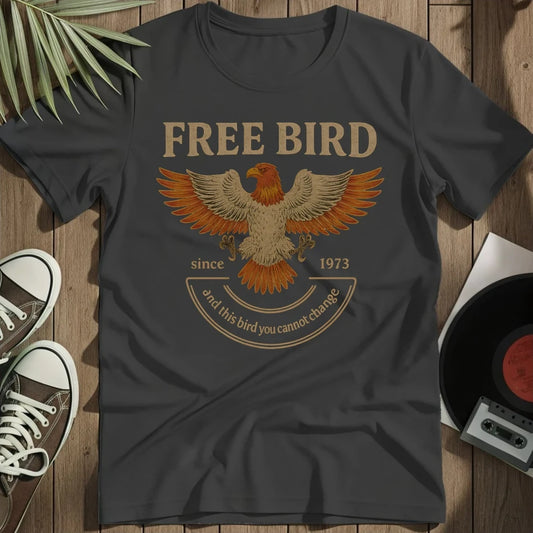 Free Bird T-Shirt - Black