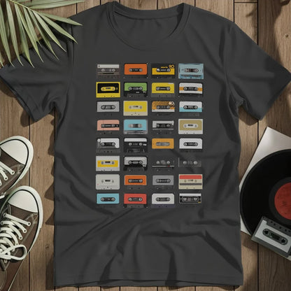Casettes T-Shirt - Black