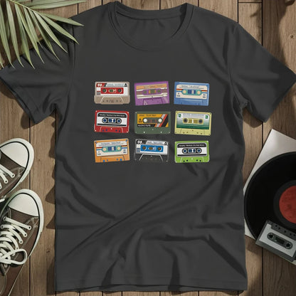 9 times Old Skool T-Shirt - Black