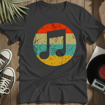 Distressed T-Shirt - Black