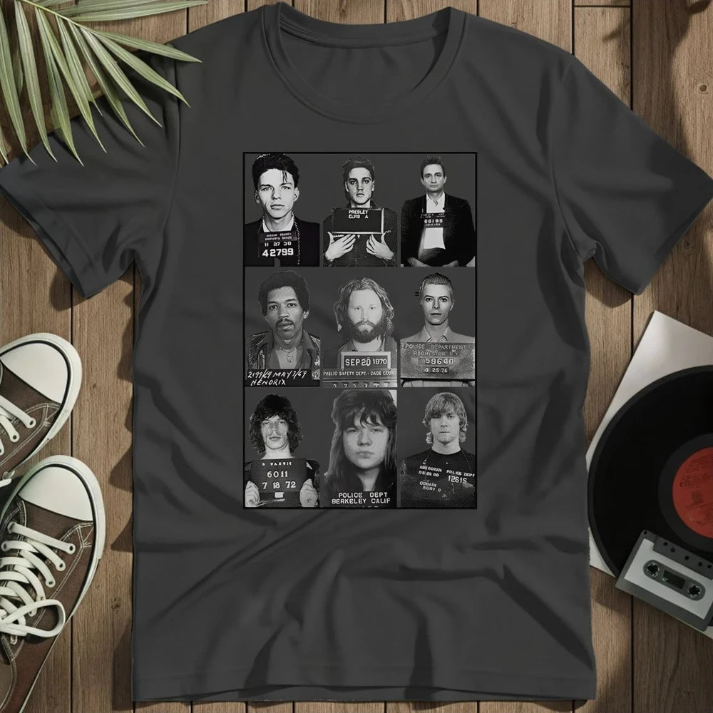 Famous Mugshot T-Shirt - Black