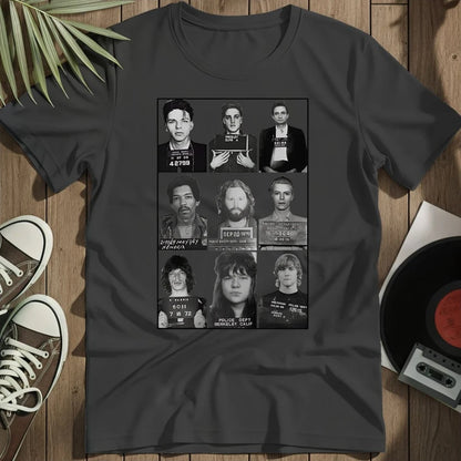 Famous Mugshot T-Shirt - Black