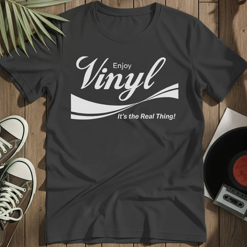 Vinyl Coke T-Shirt - Black