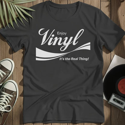 Vinyl Coke T-Shirt - Black