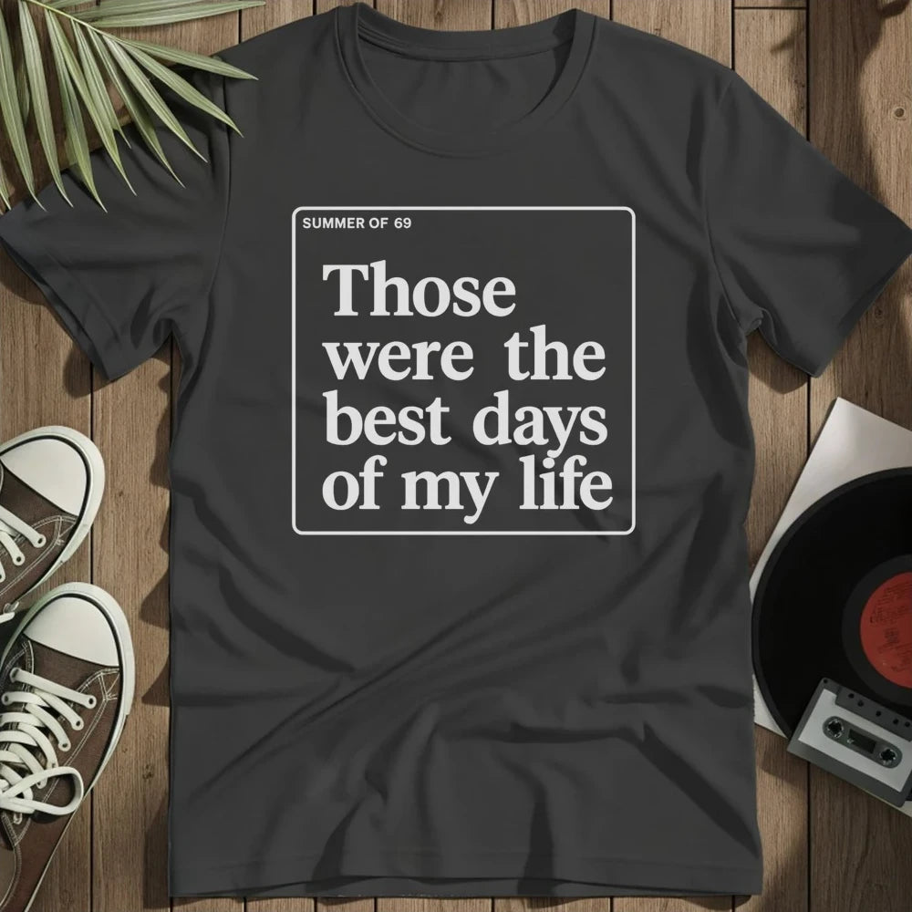 Summer Of 69 T-Shirt - Black