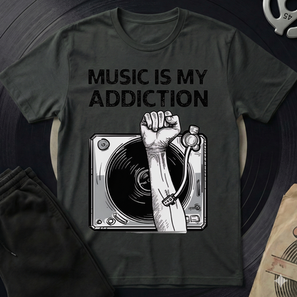 Addiction T-Shirt - Black