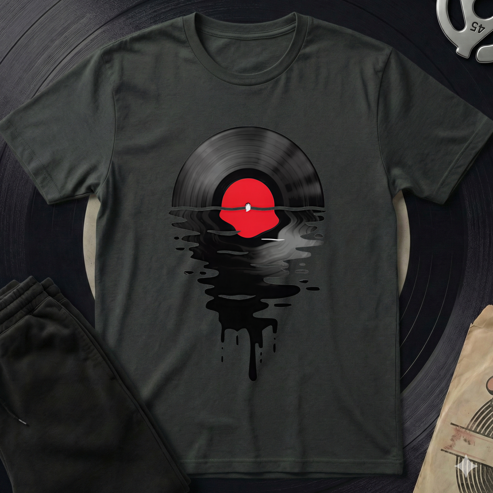 Hot Vinyl T-Shirt - Black