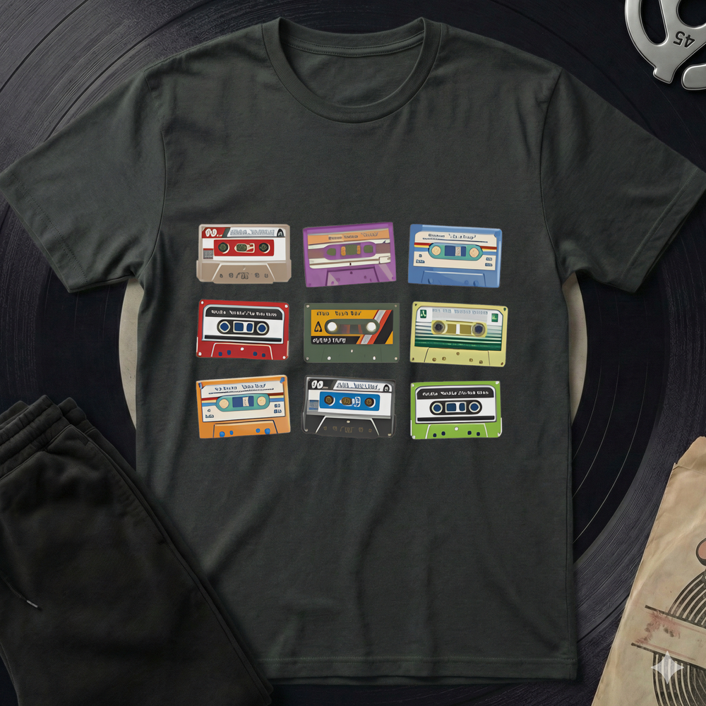 9 Times Oldskool T-Shirt - Black