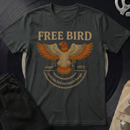 Free Bird T-Shirt - Black