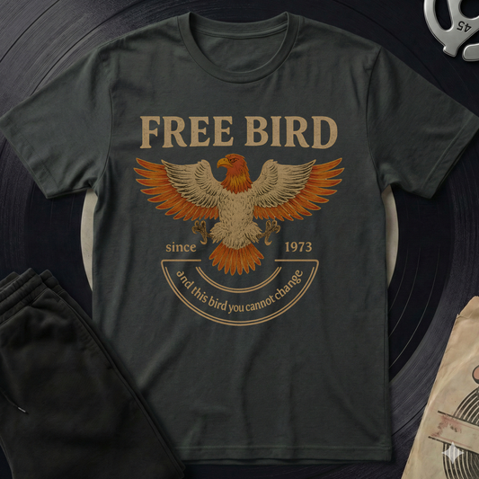 Free Bird T-Shirt - Black