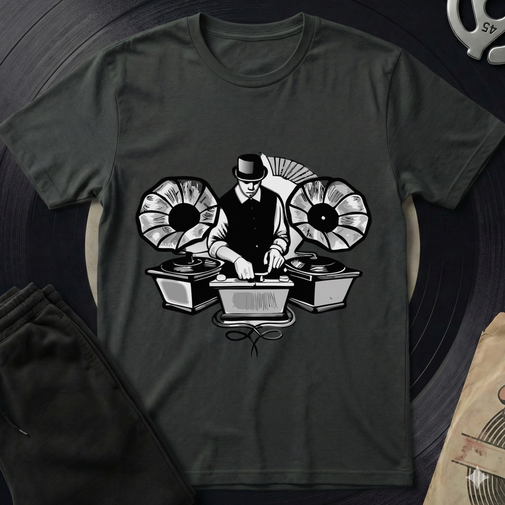 Classic Dj T-Shirt - Black