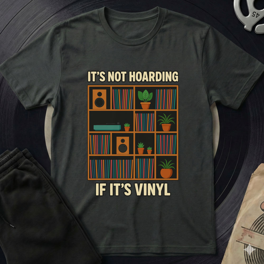 It S Not Hoarding T-Shirt - Black