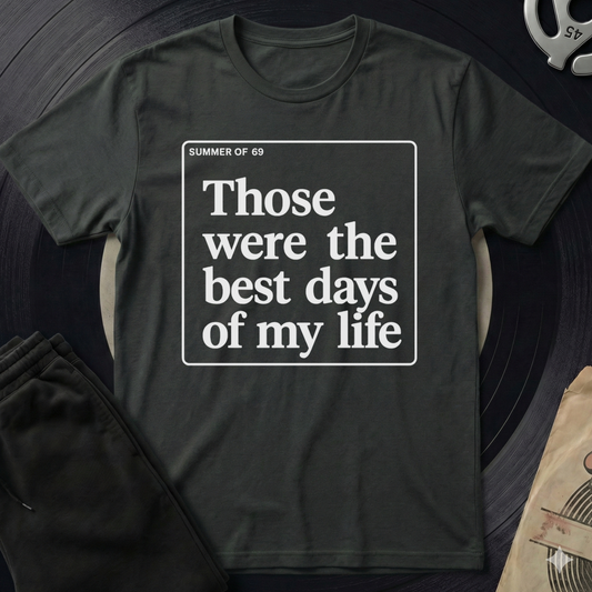 Summer Of 69 T-Shirt - Black