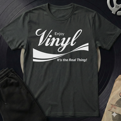 Vinyl Coke T-Shirt - Black