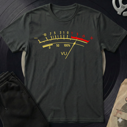 Vu Meter T-Shirt - Black