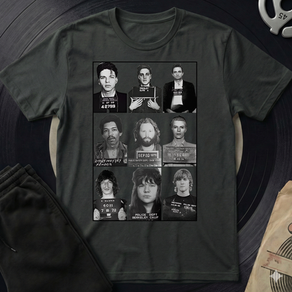 Famous Mugshot T-Shirt - Black