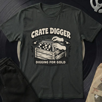 Digging For Gold T-Shirt - Black