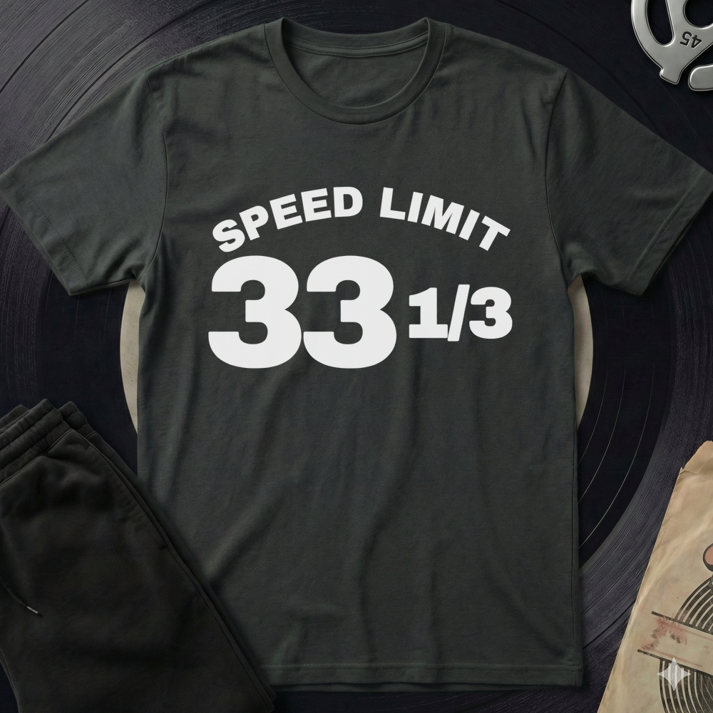 Speed Limit T-Shirt - Black