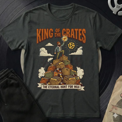 King Of The Crates T-Shirt - Black