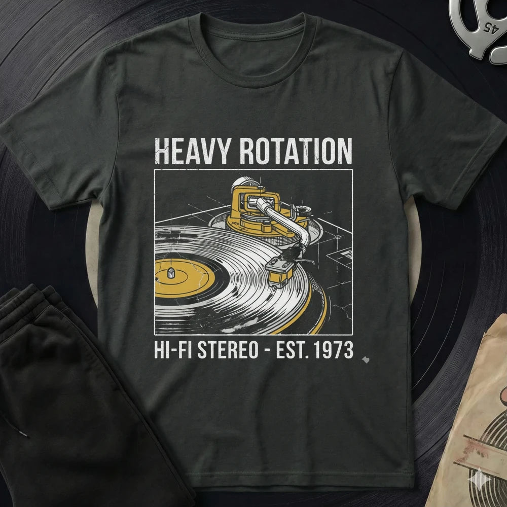 Heavy Rotation T-Shirt - Black