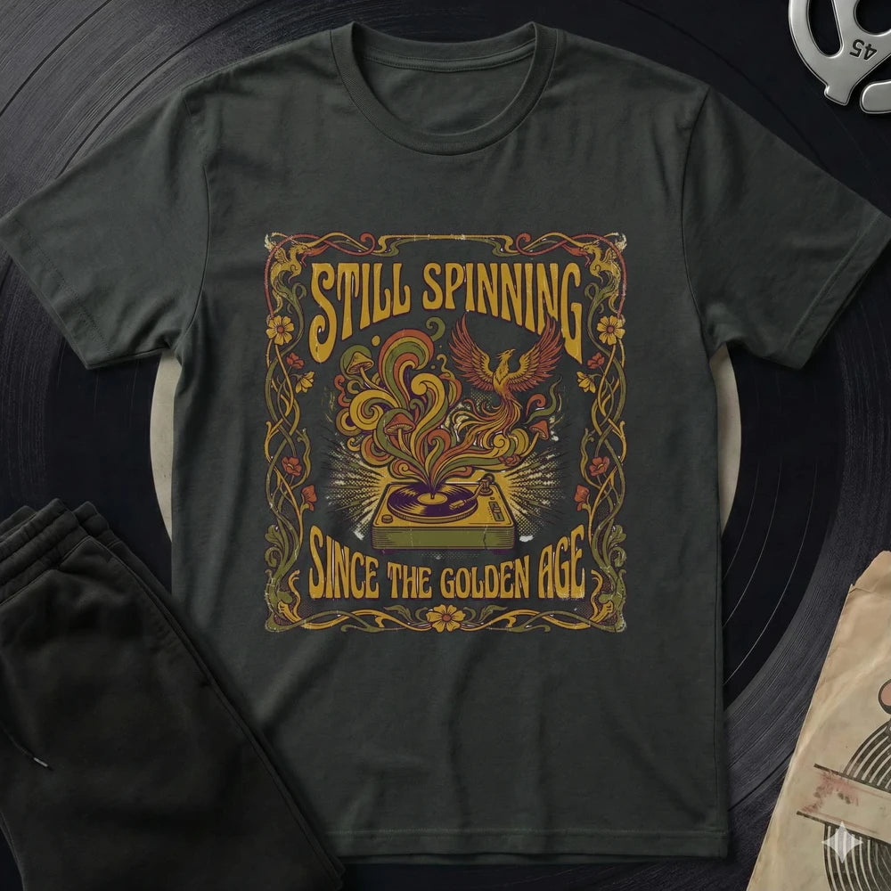 Still Spinning T-Shirt - Black