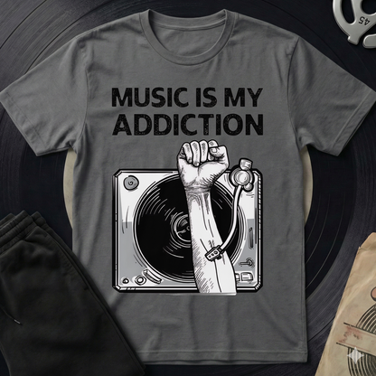 Addiction T-Shirt - Charcoal