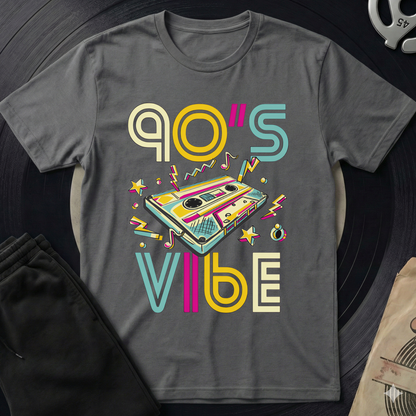 90 S Vibe T-Shirt - Charcoal