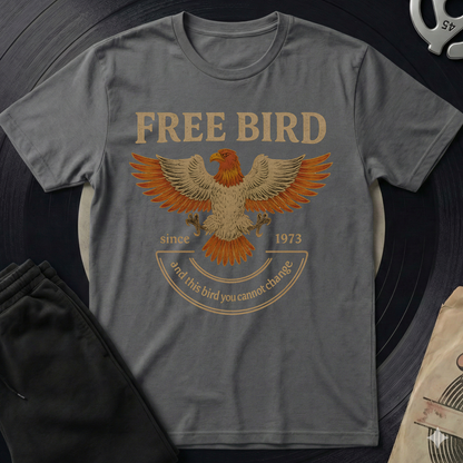 Free Bird T-Shirt - Charcoal