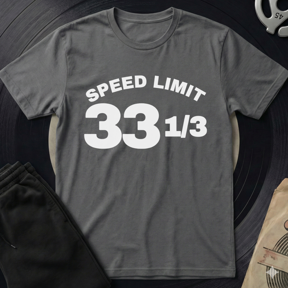 Speed Limit T-Shirt - Charcoal
