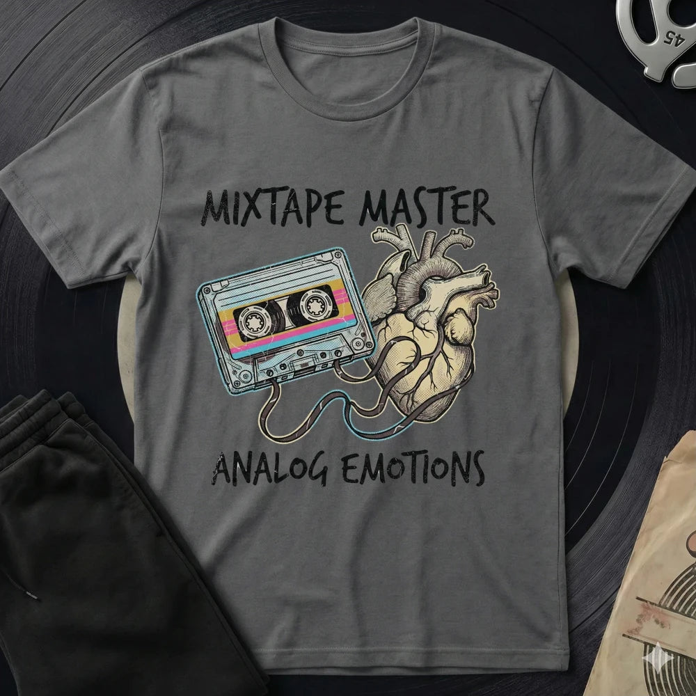 Mixtape Master T-Shirt - Charcoal