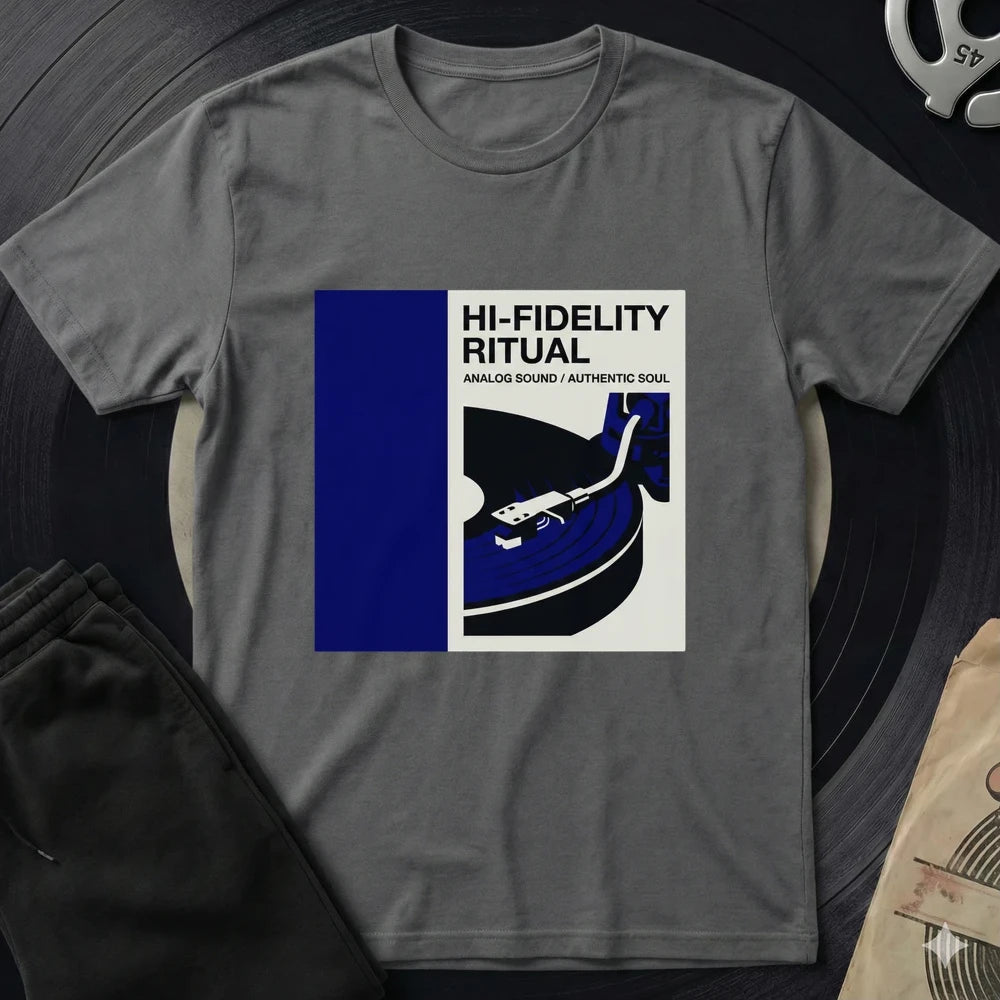 Hi-Fi Ritual T-Shirt - Charcoal
