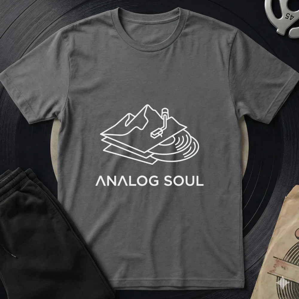 Analog Soul T-Shirt - Charcoal