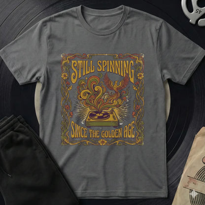 Still Spinning T-Shirt - Charcoal