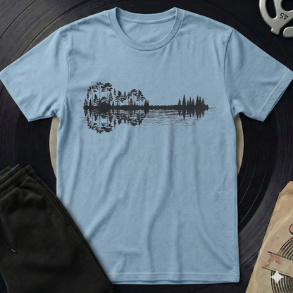 Black Forest T Shirt - Light Blue