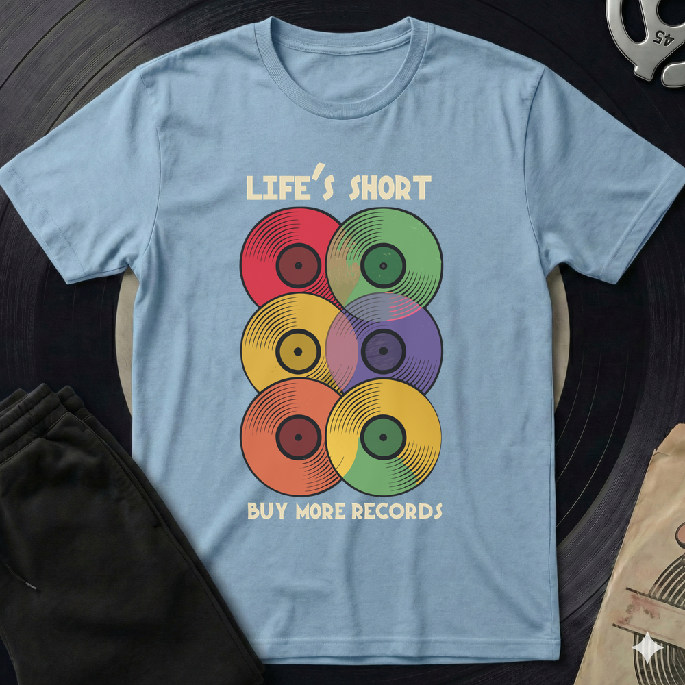 Buy More T-Shirt - Light Blue