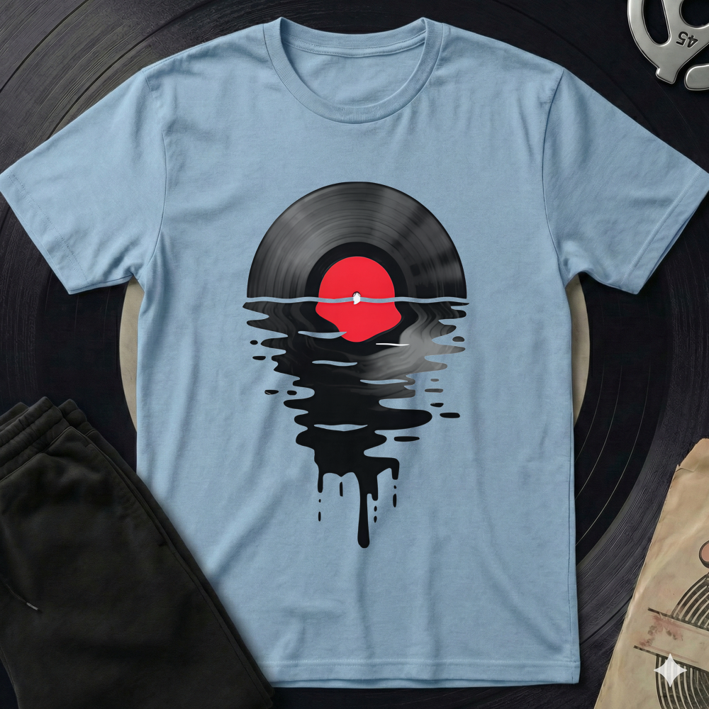 Hot Vinyl T-Shirt - Light Blue