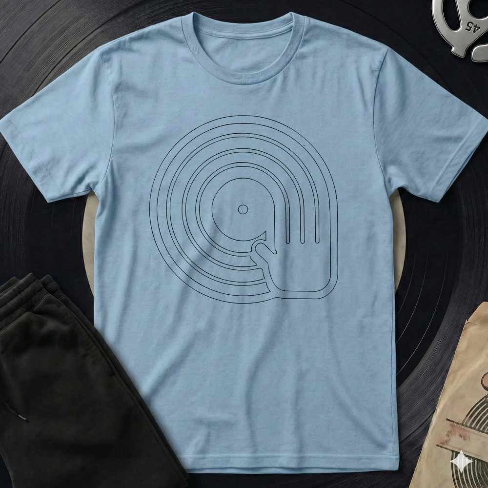 Dj T Shirt - Light Blue