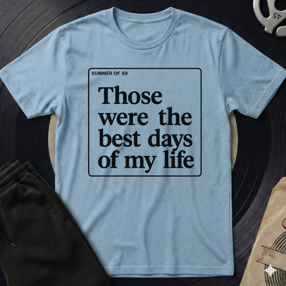 Summer Of 69 T-Shirt - Light Blue