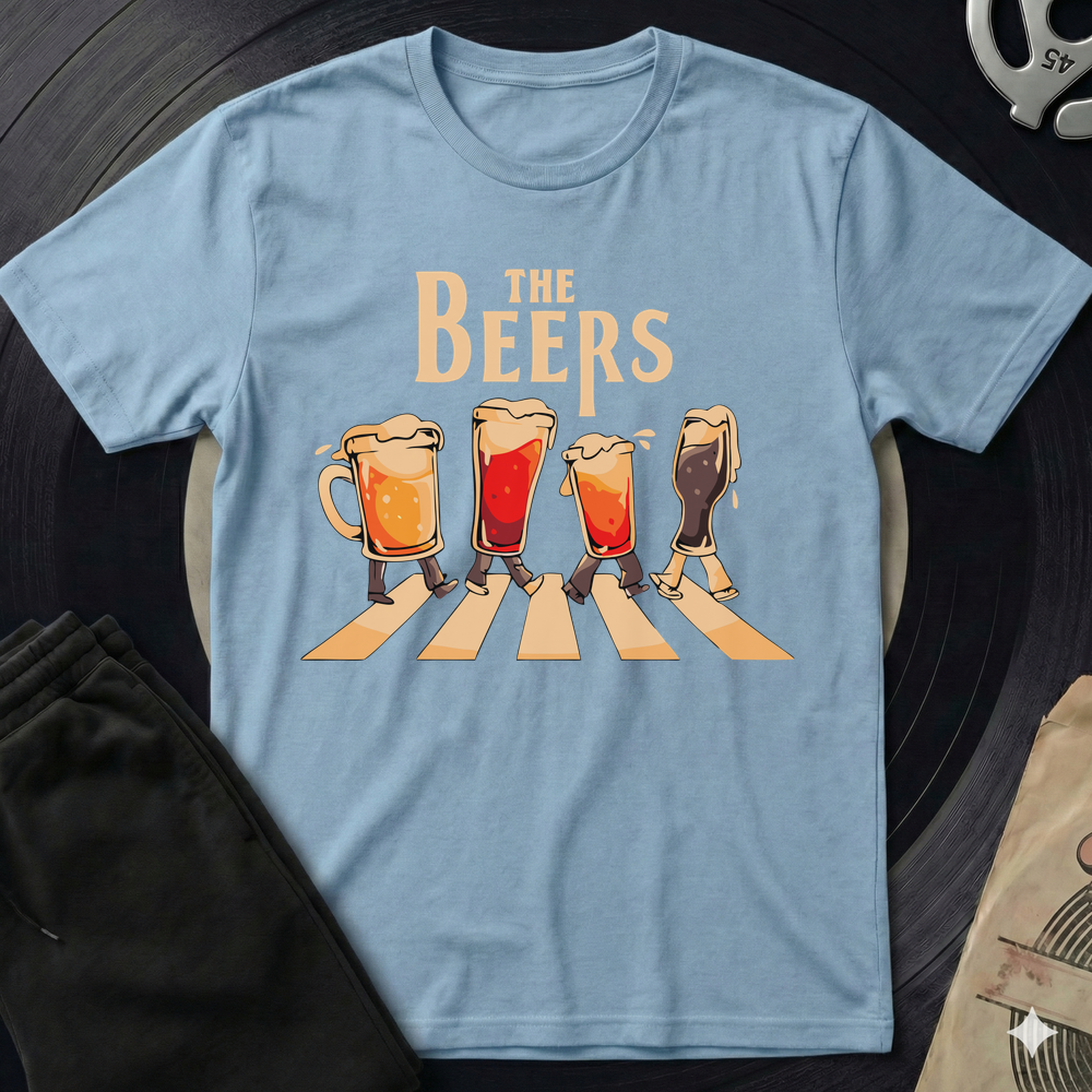 The Beers T-Shirt - Light Blue