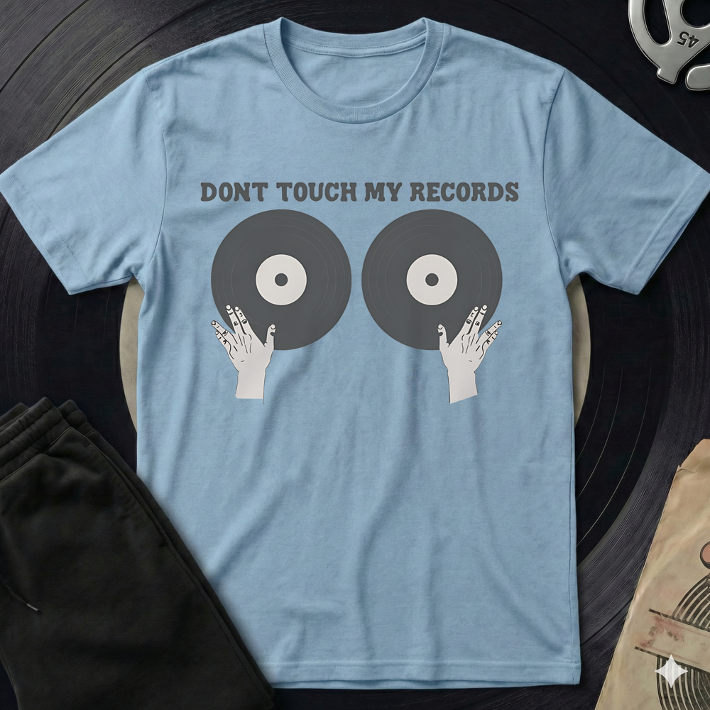 Dont Touch T-Shirt - Light Blue
