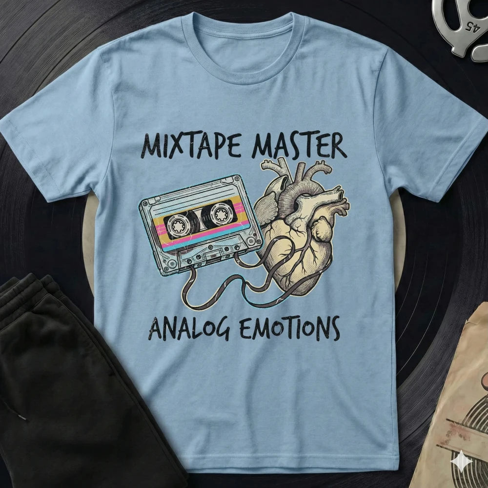 Mixtape Master T-Shirt - Light Blue